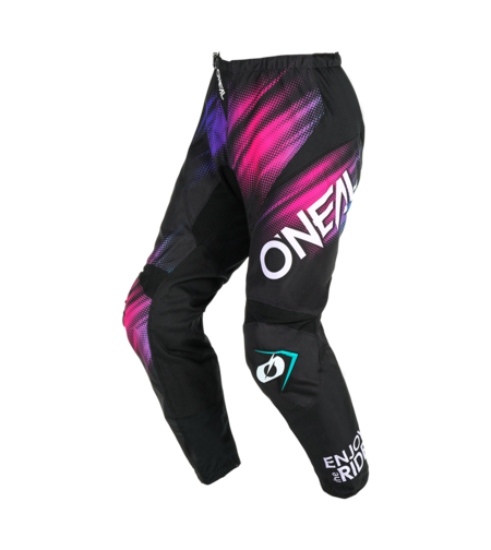 Дамски мотокрос брич O’NEAL ELEMENT VOLTAGE BLACK/MULTI