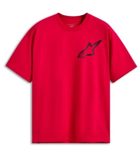 Тениска ALPINESTARS SS CSF OVERSIZED ONE RED