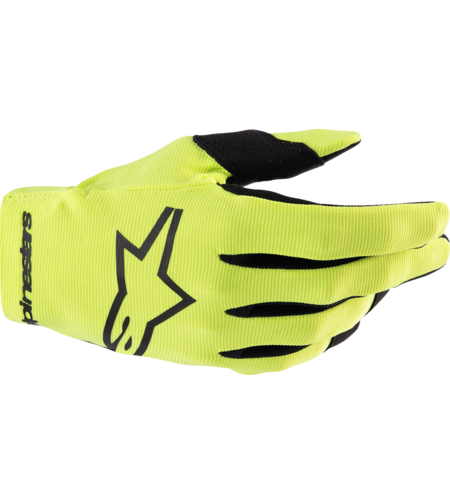 Детски мотокрос ръкавици ALPINESTARS RADAR YLW/BK