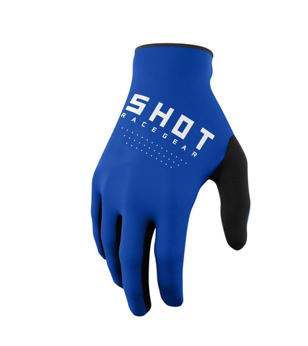 Мотокрос ръкавици SHOT Raw Royal Blue
