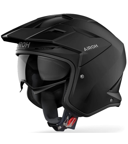 Kаска за скутер AIROH Kombakt BLACK MATT