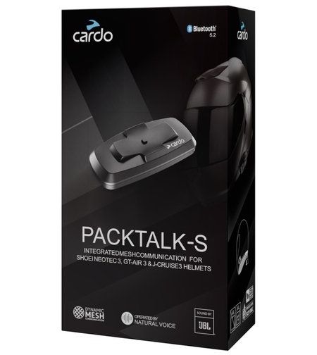 Интерком за мотоциклет CARDO Shoei Packtalk-S Single