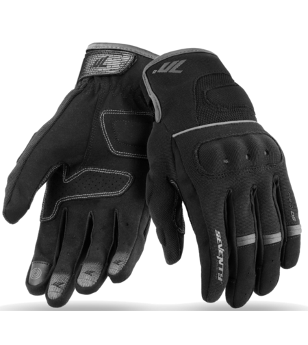 Дамски текстилни ръкавици 70 DEGREES SUMMER URBAN BLACK/GREY