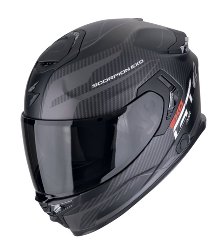 Каска SCORPION EXO-GT SP Air Flex Mattblack Silver