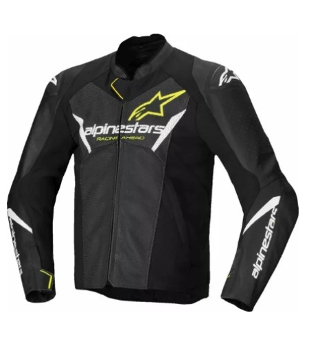 КОЖЕНО МОТО ЯКЕ ALPINESTARS Faster v3 Air flow BLK/WHT/YW
