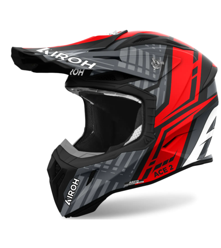 Мотокрос каска AIROH AVIATOR ACE 2 PROUD RED MATT