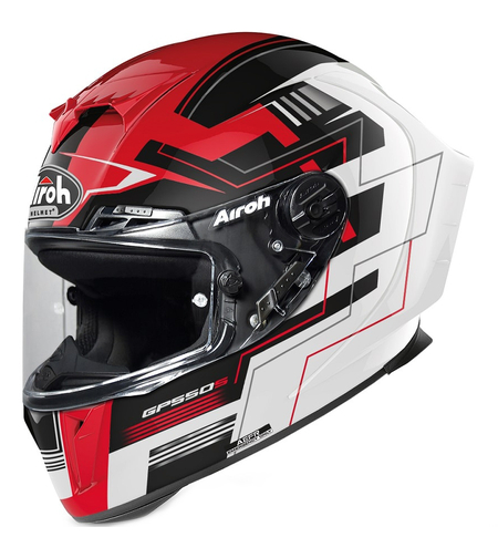 КАСКА AIROH GP550 S CHALLENGE RED GLOSS