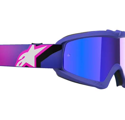 Детски мотокрос очила ALPINESTARS VISION YOUTH CORP PURPLE FLUO/MIRROR BLUE