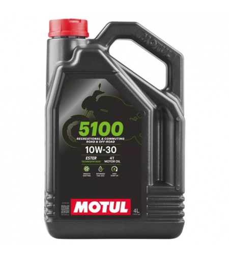 Масло MOTUL 5100 10W30 4T-4L