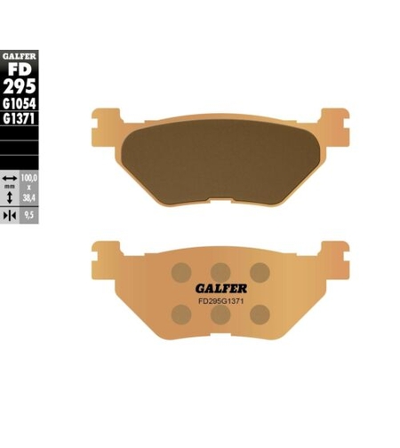 Задни мото накладки Galfer SINTERED COMPOUND FD295G1371