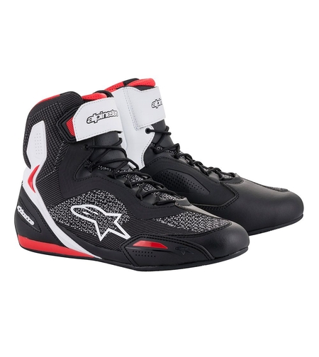 Мото боти ALPINESTARS FASTER-3 RIDEKNIT BLACK/WHITE/RED