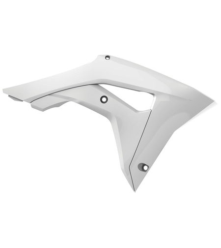 Пластмасови капаци за радиатор Polisport HONDA CRF450R - 2021 WHITE