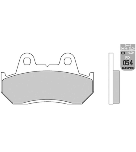 Предни/Задни мото накладки Galfer SEMI METAL FD054G1054