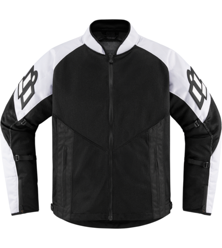 Текстилно мото яке ICON MESH AF WHITE