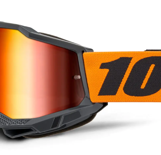 Мотокрос очила 100% ACCURI2 ORANGE- MIRROR RED