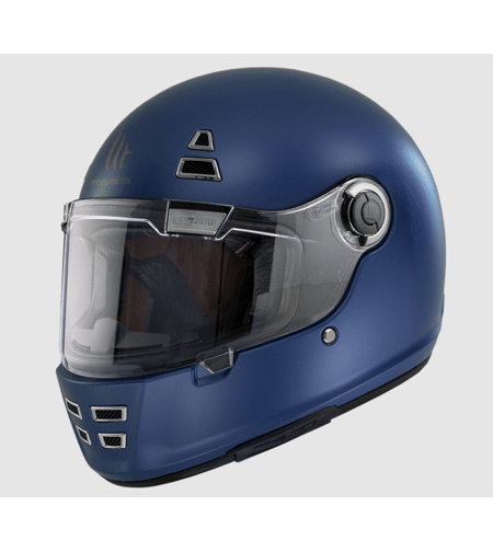 Каска MT JARAMA A7 SOLID BLUE MATT