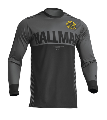 Мотокрос джърси THOR HALLMAN DIFFER SLICE CHARCOAL/BLACK