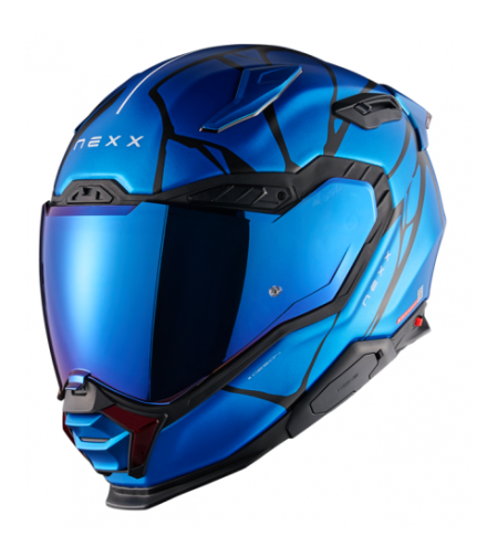 Каска NEXX X.WST3 B-SIDE SKY BLUE/BLACK MATT
