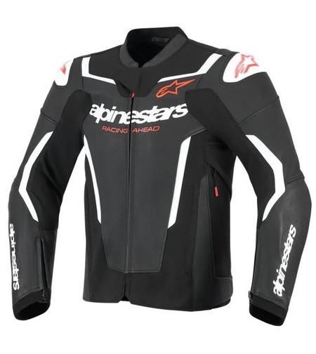 Кожено яке ALPINESTARS GP FORCE V2 BK/WHT