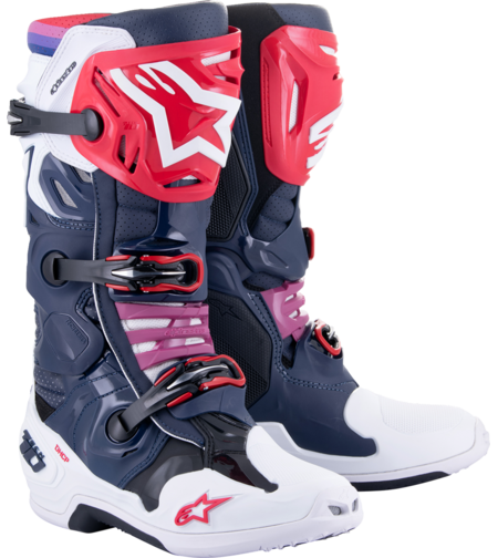 Мотокрос ботуши ALPINESTARS TECH 10 SUPERVENTED RAINBOW
