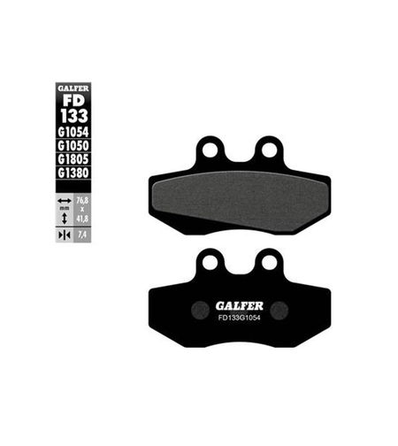 Предни мото накладки Galfer SEMI METAL FD133G1054