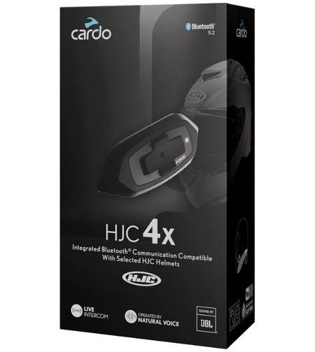 Интерком за мотоциклет CARDO HJC 4X Single