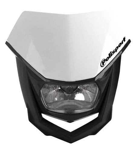 Фар Polisport HALO - WHITE/BLACK