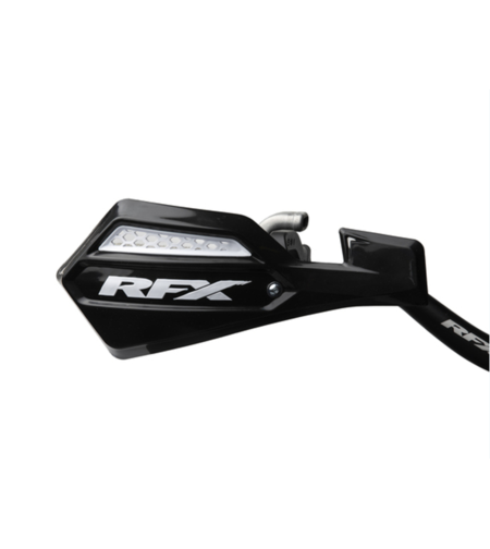 Протектори за кормило RFX 1 Series Handguard (Black/White) Including Fitting Kit BETA RR 250 19-24