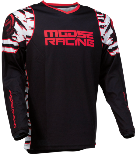 Мотокрос блуза MOOSE RACING QUALIFIER BLACK/RED