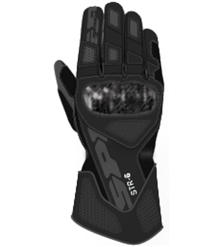 Кожени мото ръкавици SPIDI STR-6 Black