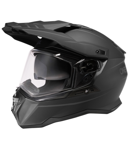Ендуро каска O'NEAL D-SRS SOLID BLACK V.24