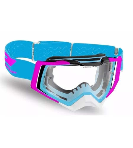 Мотокрос очила PROGRIP 3309 RAPID TBW/CLEAR