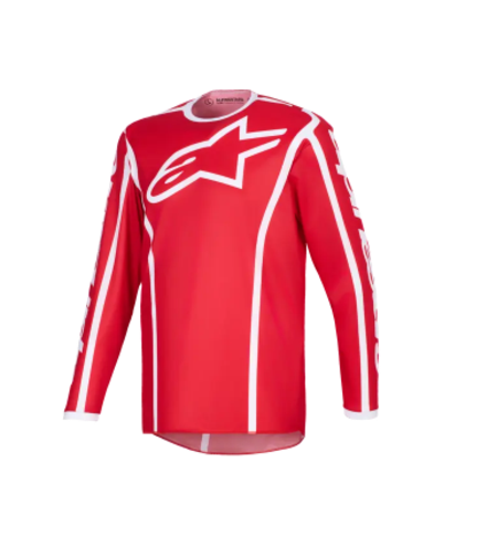 Мотокрос джърси Alpinestars FLUID APEX RED/WHITE