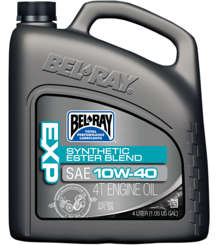 Масло BEL-RAY EXP Synthetic Ester Blend 4T 10W-40 4L
