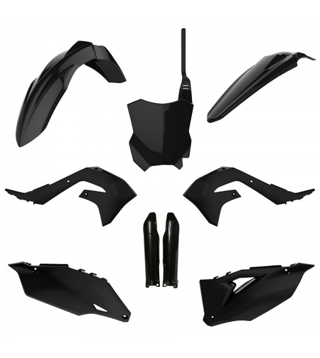 Комплект пластмаси POLISPORT Full Plastic Kit Kawasaki KX-F 450 (2019-23) Black