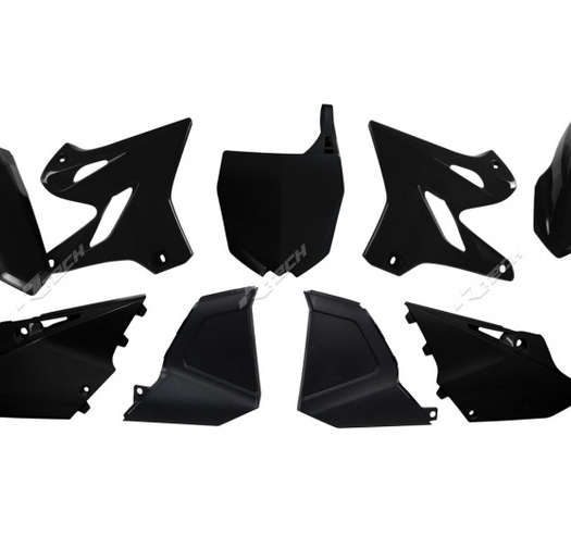 Комплект пластмаси RACETECH Plastic Kit Replica (2015) Black Yamaha YZ125 02-14 /250 03-21
