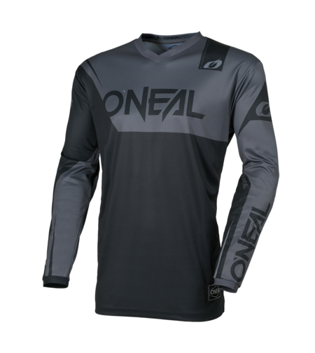 Мотокрос блуза O`NEAL ELEMENT RACEWEAR BLACK/GRAY V.26