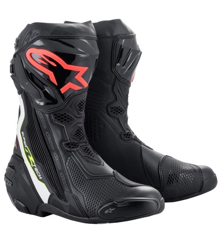 Ботуши ALPINESTARS SUPERTECH R BLACK/RED/YELLOW 2023