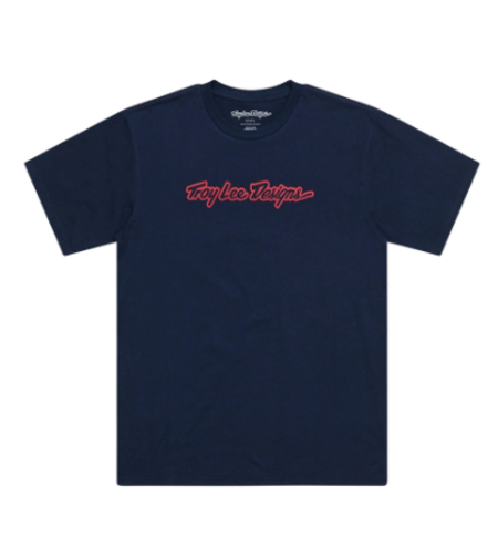 Тениска TROY LEE DESIGNS Signature - Navy