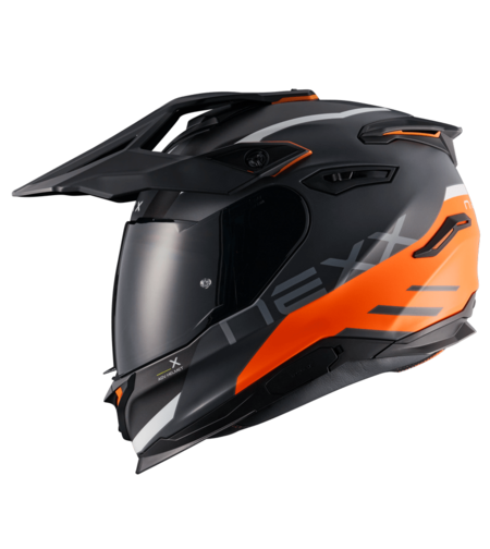 Адвенчър каска NEXX  Y.TRAVL QUEST ORANGE MATT