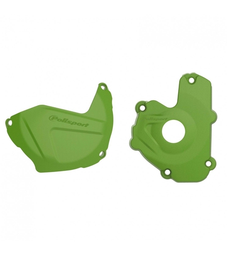Комплект предпазители за двигател KAWASAKI KX250F 2013-16 GREEN