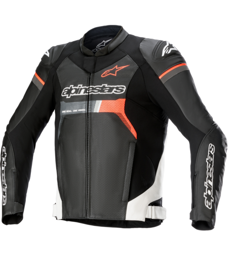 Кожено мото яке ALPINESTARS GP Force Airflow BWR