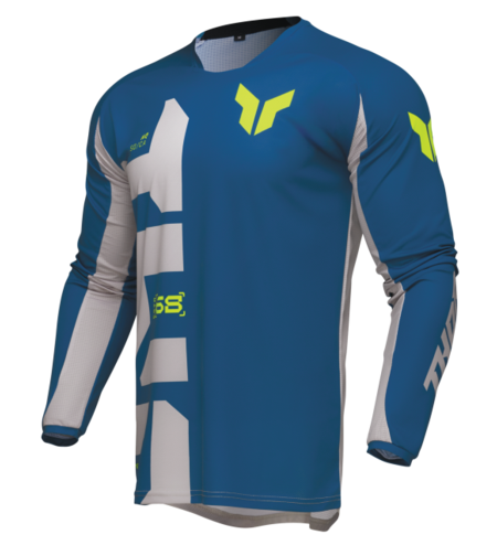 Мотокрос джърси THOR LAUNCHMODE FORGE BLUE