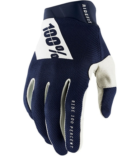 Мотокрос ръкавици 100% RIDEFIT-BLUE/WHITE