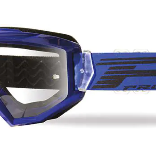 Мотокрос очила PROGRIP 3201 BLUE CLEAR