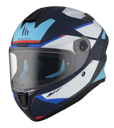 Каска MТ TARGO S KAY C7 MATT WHITE/BLUE