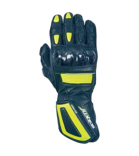 ДАМСКИ РЪКАВИЦИ SEVENTY SD-R20 SUMMER RACING BLACK/YELLOW