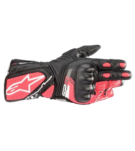 ДАМСКИ КОЖЕНИ МОТО РЪКАВИЦИ ALPINESTARS STELLA SP-8 V3 BLACK/PINK