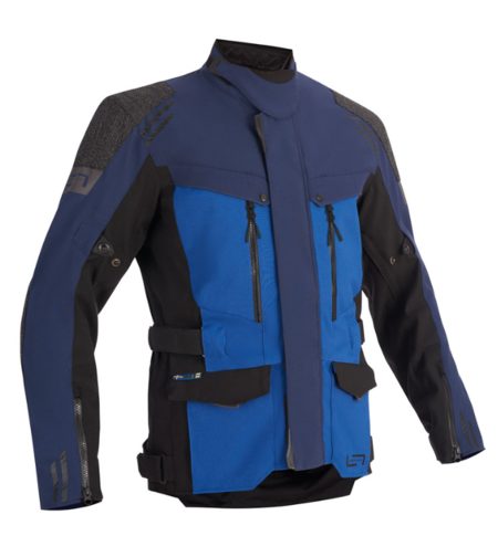 Текстилно мото яке Lindstrands Storbo Blue Black