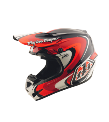 Mотокрос каска TROY LEE DESIGNS GP Pro Crossover - Navy/Red